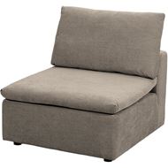 Picture of LIGHT armless modular chair beige