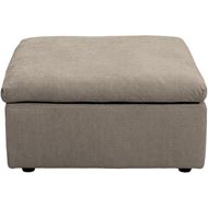 Picture of LIGHT footstool beige