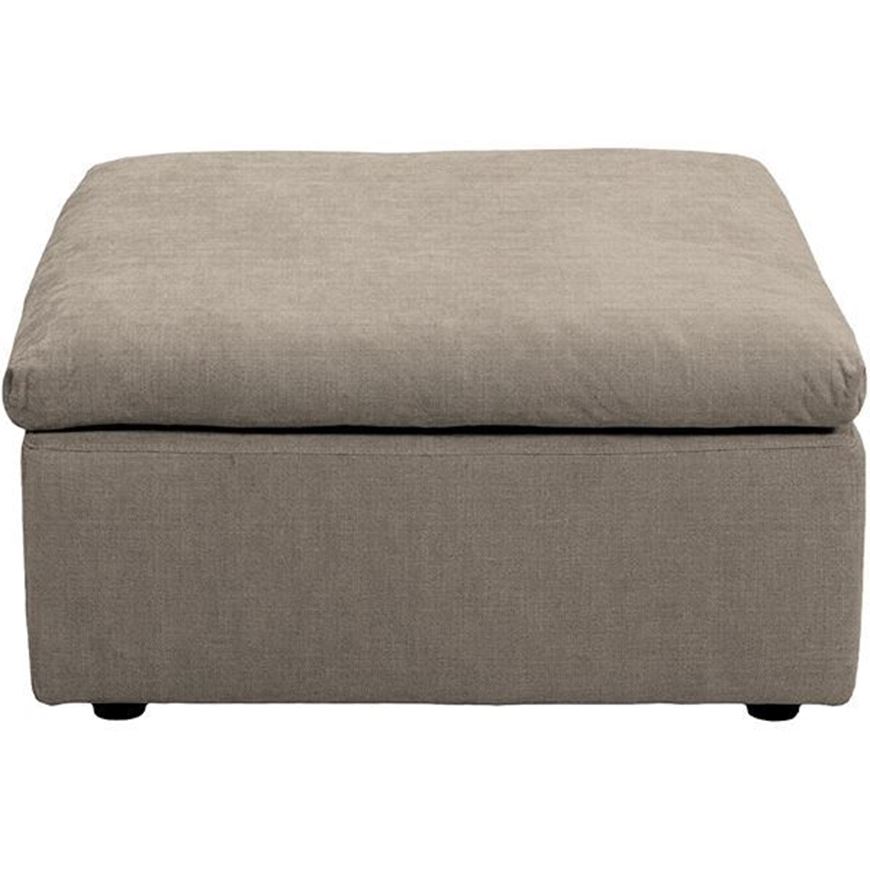 Picture of LIGHT footstool beige