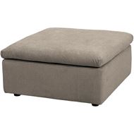 Picture of LIGHT footstool beige