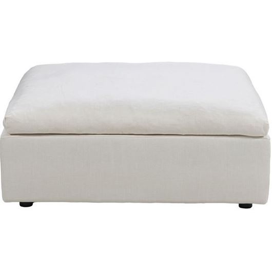Picture of SUNLIGHT SP footstool white - large