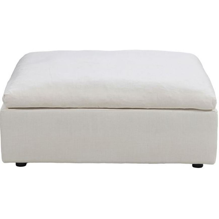 Picture of SUNLIGHT SP footstool white - large