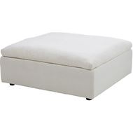 Picture of SUNLIGHT SP footstool white - large