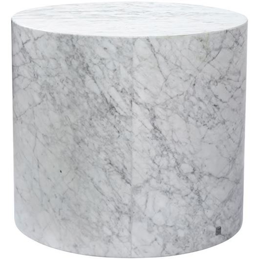 Picture of LUSTRO side table white - dia 55cm