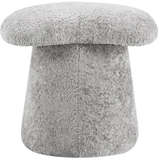 Picture of MUSHROOM stool silver - large