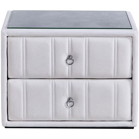 Picture of SONNO bedside table white