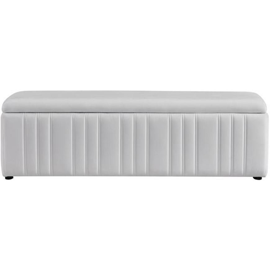 Picture of SONNO storage stool white -160x40