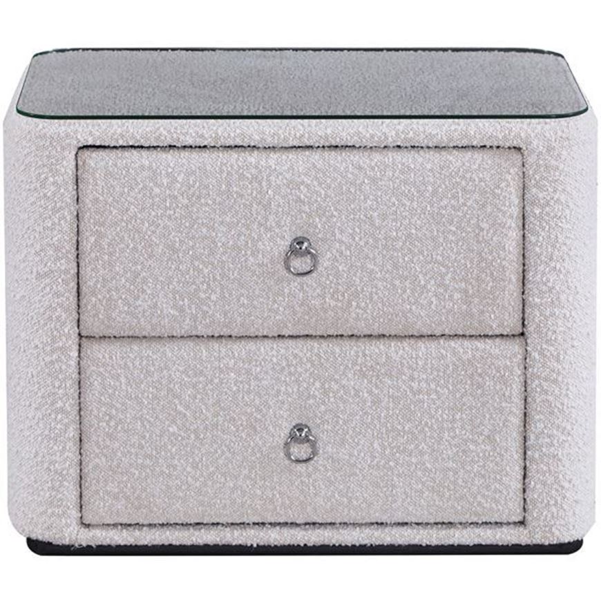 Picture of SOGNO bedside table white