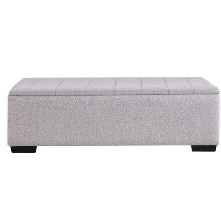 Picture of SOGNO storage stool white - 160x40