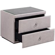 Picture of TULI bedside table natural