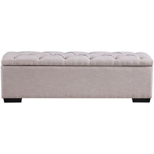 Picture of TULI storage stool natural - 160x40cm