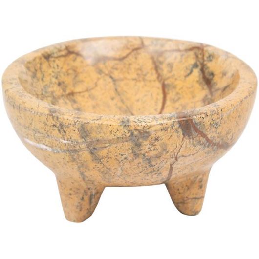 Picture of VELORA bowl decoration brown - dia 9cm