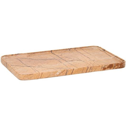 Picture of VIRELIA tray brown - 30x18cm