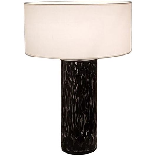 Picture of COLMAR table lamp white/black - H63cm