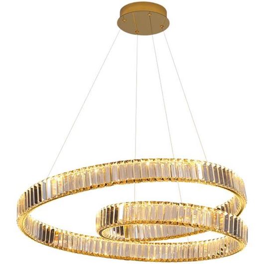 Picture of PATRAS chandelier brass - dia 100cm