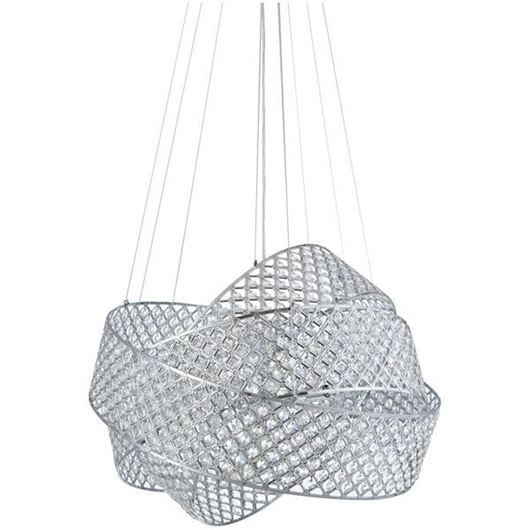 Picture of TERNI chandelier clear - dia 60cm