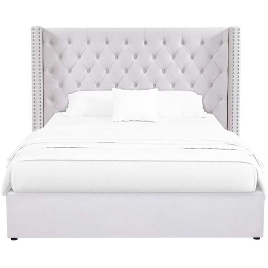 Picture of MAZINE storage bed beige - 160x200cm