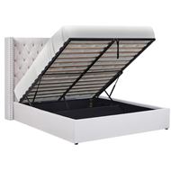 Picture of MAZINE storage bed beige - 160x200cm