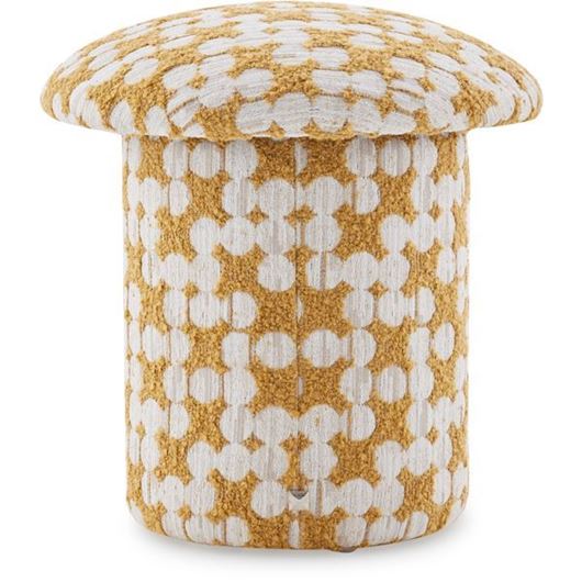 Picture of AGARIC stool yellow - dia 43cm