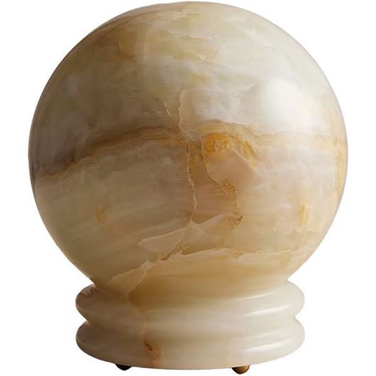 Picture of OYSTER table lamp beige -H23cm