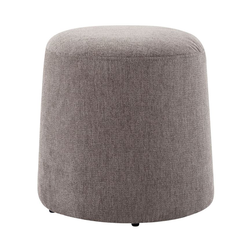 Picture of PUDDING stool brown - dia 42cm