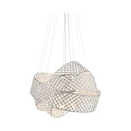 Picture of TERNI chandelier clear - dia 60cm