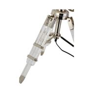 Picture of TELESCOPE table lamp white/chrome -H81cm